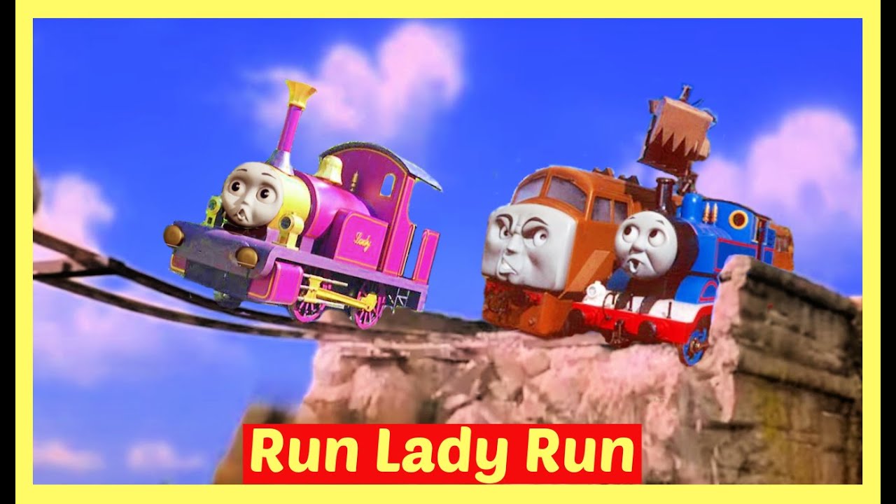 Thomas and Friends Lady and Diesel 10 | Toy Train Crashes into Another Train