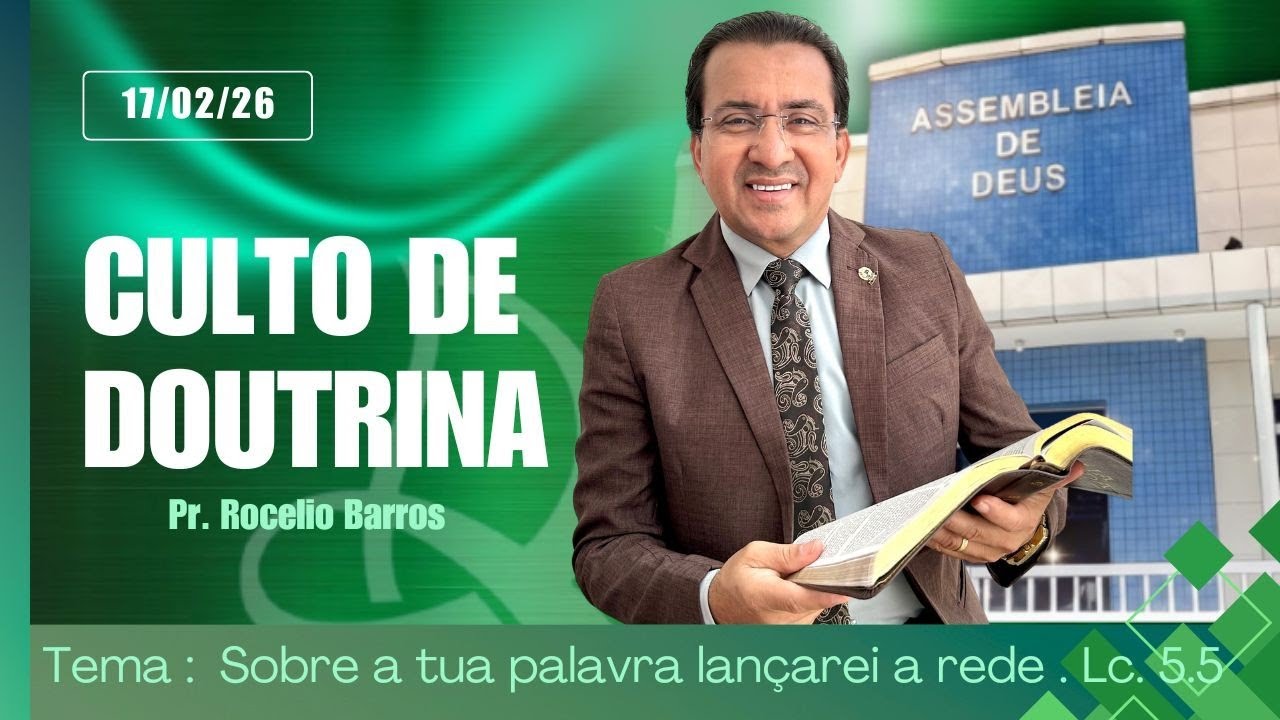 CULTO DE DOUTRINA 17/02/2026