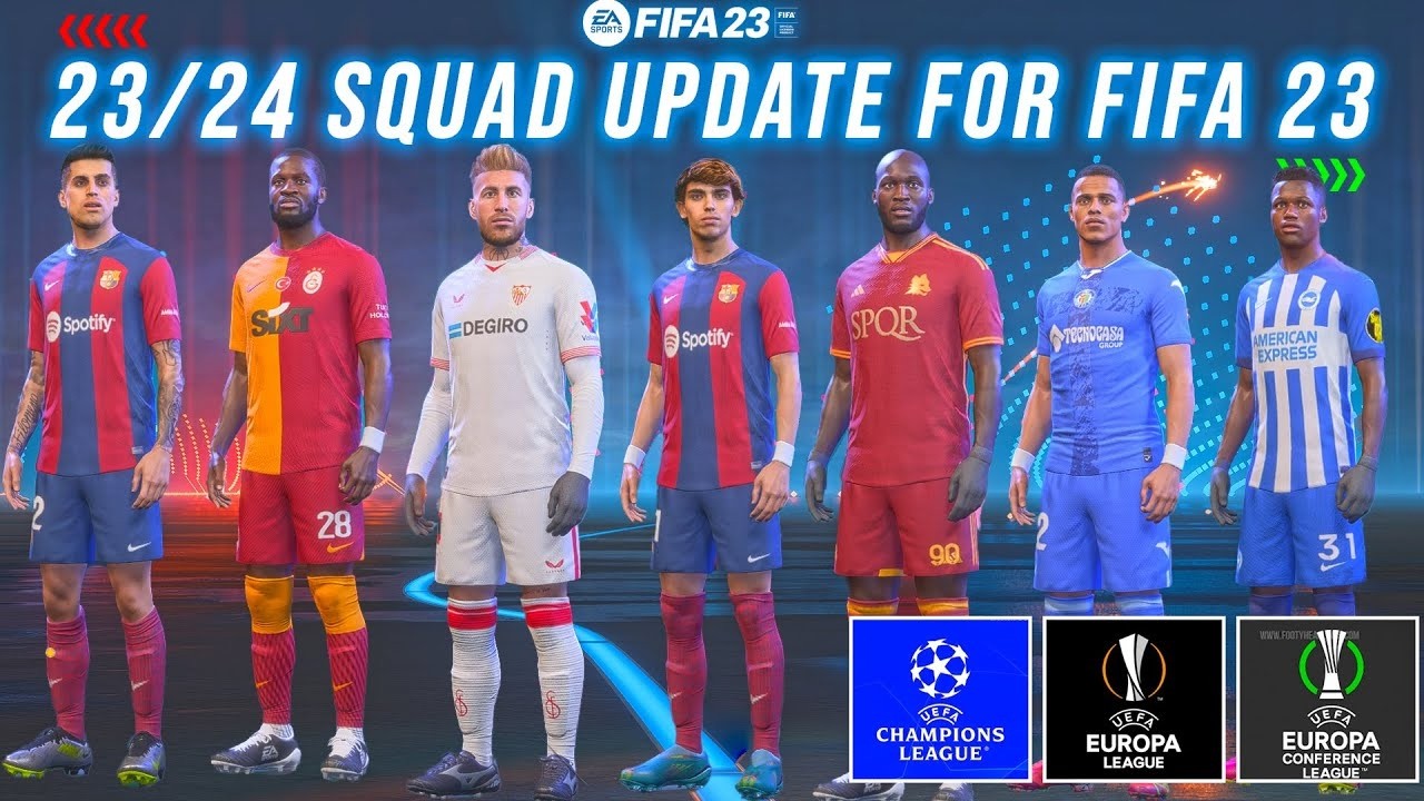 FIFA 23 AR Squad Update 2026 🔥 Latest Transfers & New Kits Season 2025/26