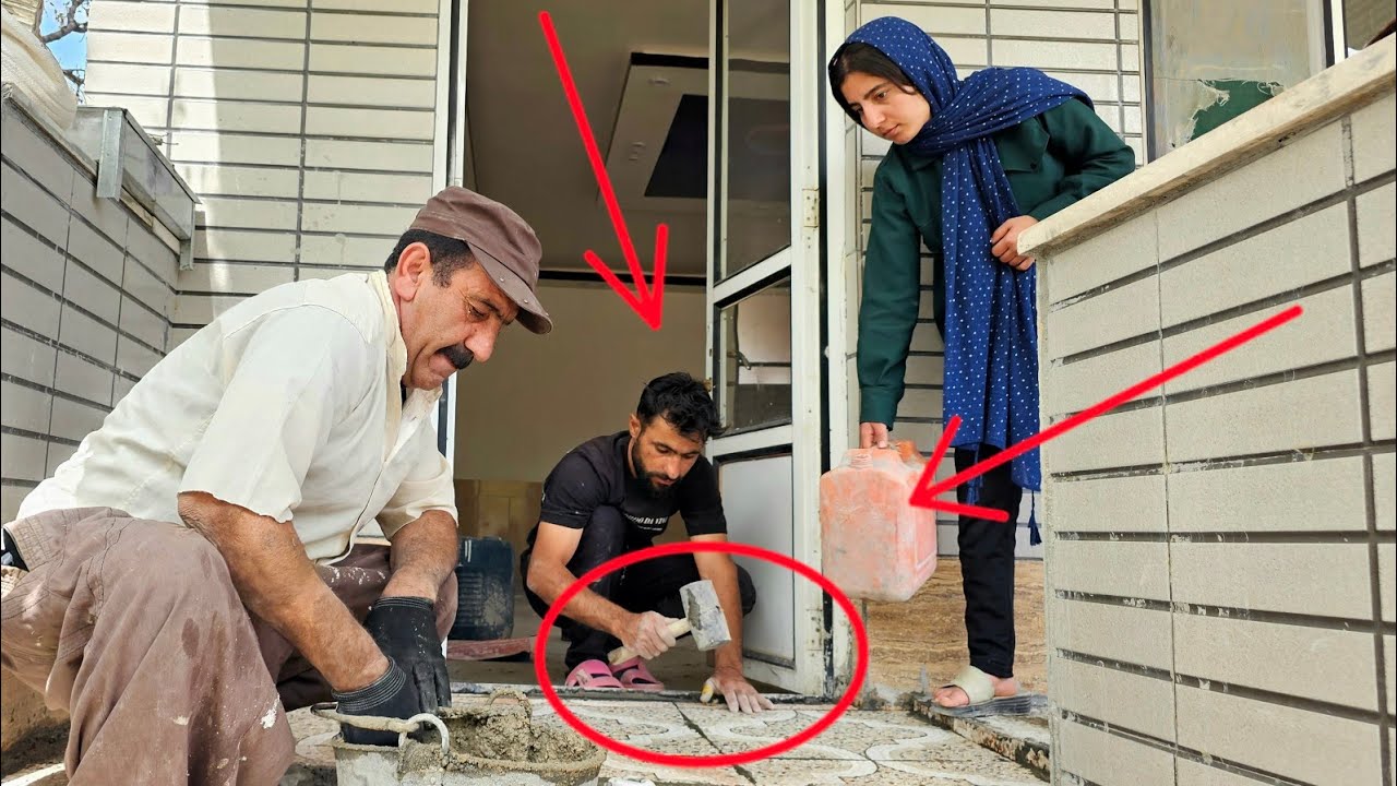 Tiling together: Setare and Mirza Ali's joint journey in combining the beauty and unity of the house