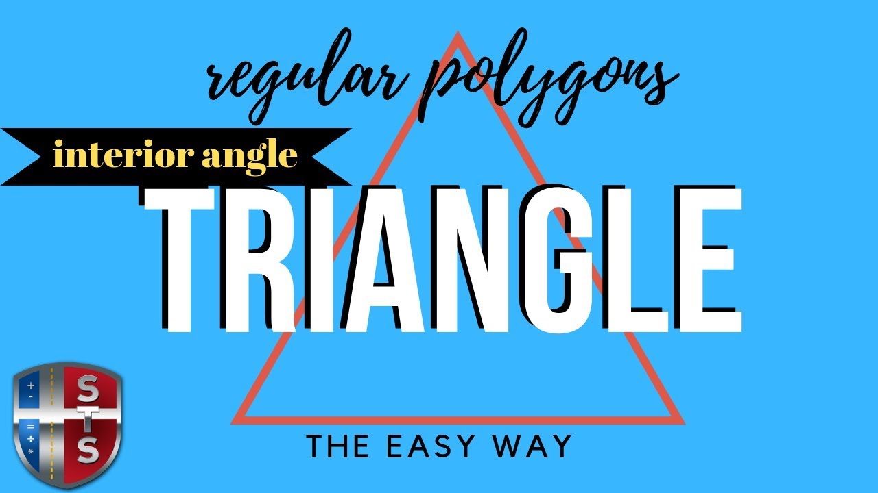 How to calculate the sum of interior angles of a triangle