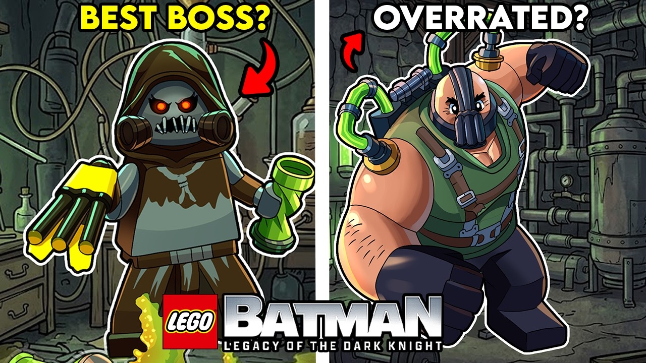 Рейтинг всех битв с боссами в LEGO Batman: Legacy of the Dark Knight