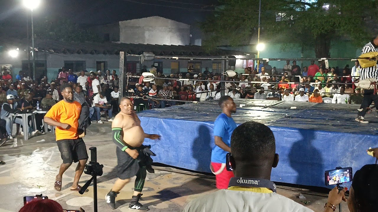 ZEUS MUTUKA VS DADA D'ANGOLA COMBAT DE CATCH CONGOLAIS