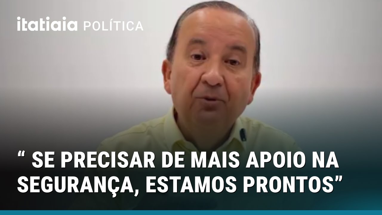 JORGINHO MELLO DECLARA APOIO A TOPÁZIO NETO E PROMETE REFORÇO NA SEGURANÇA DE FLORIANÓPOLIS