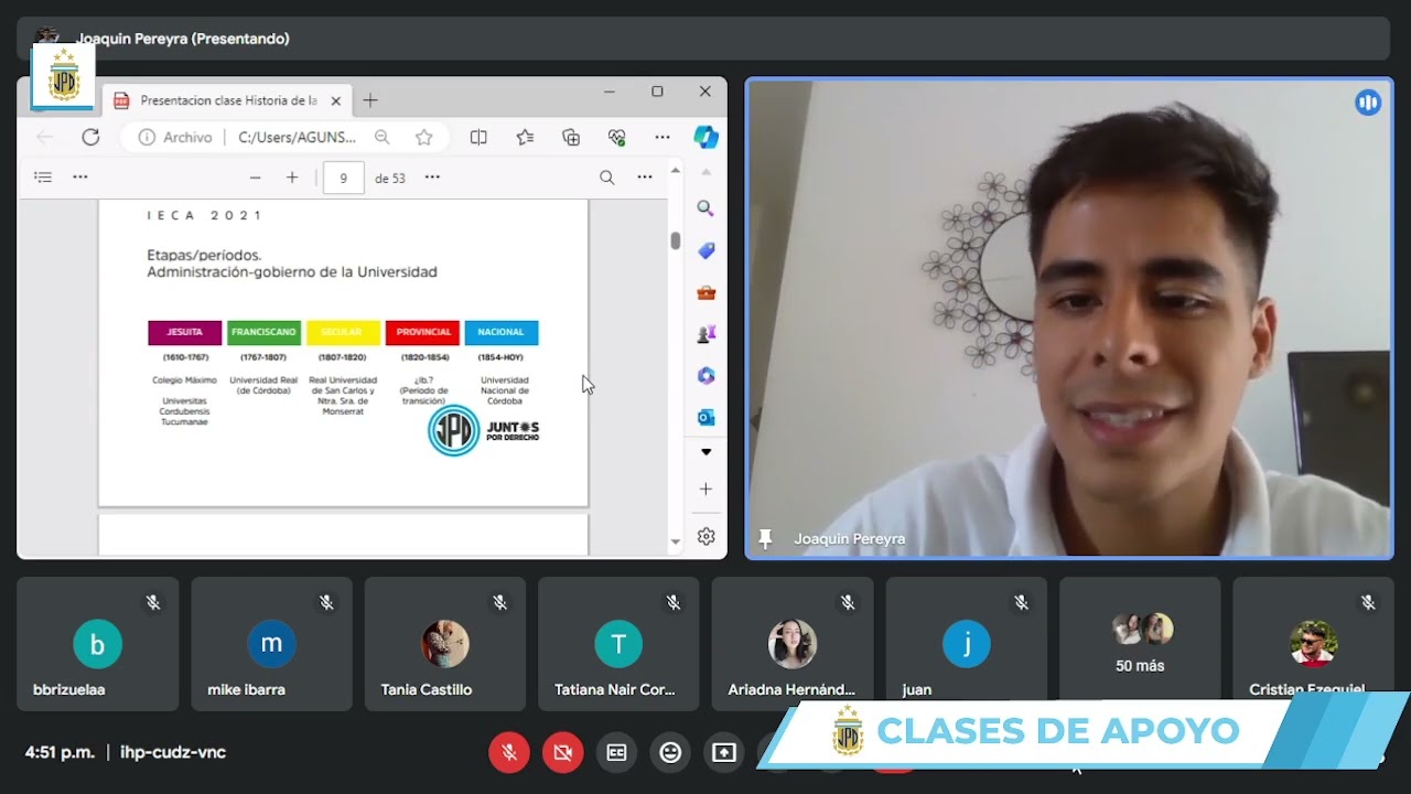 CLASES DE APOYO IECA 2024| 9° CLASE