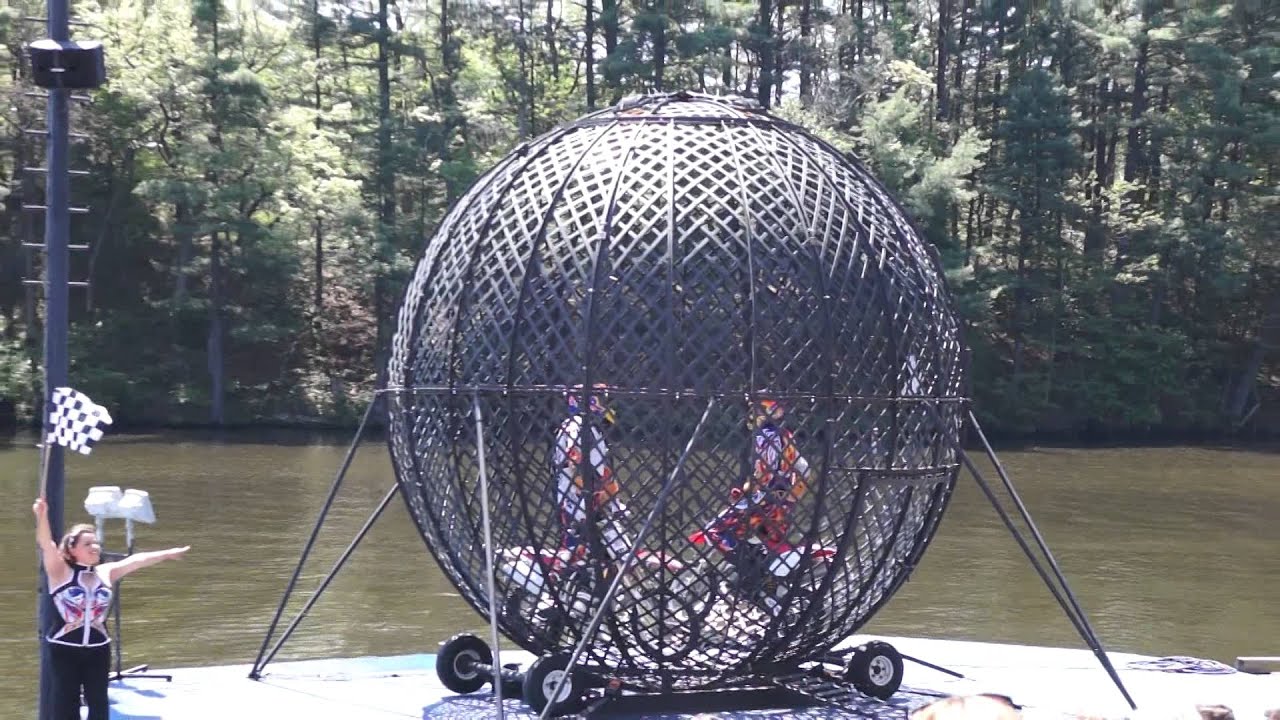 Globe Of Death, The Nerveless Nocks Motorcycle Steel Ball.
