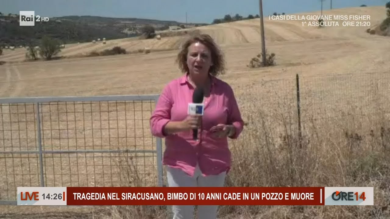Tragedia nel siracusano, bimbo di 10 anni cade in un pozzo e muore - Ore 14 del 28/06/2024