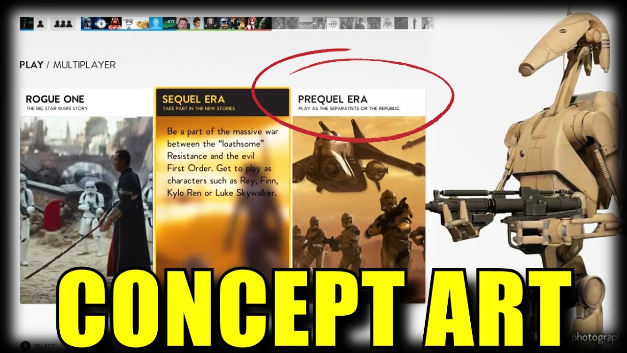 ➤ EA Battlefront 2 (2017) - FAN MADE CONCEPT ART!