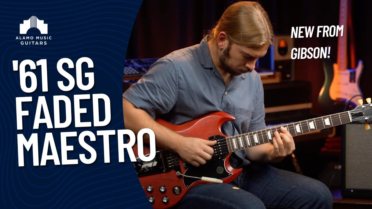 Gibson '61 SG Maestro Faded | Satin Electrics уже в продаже!