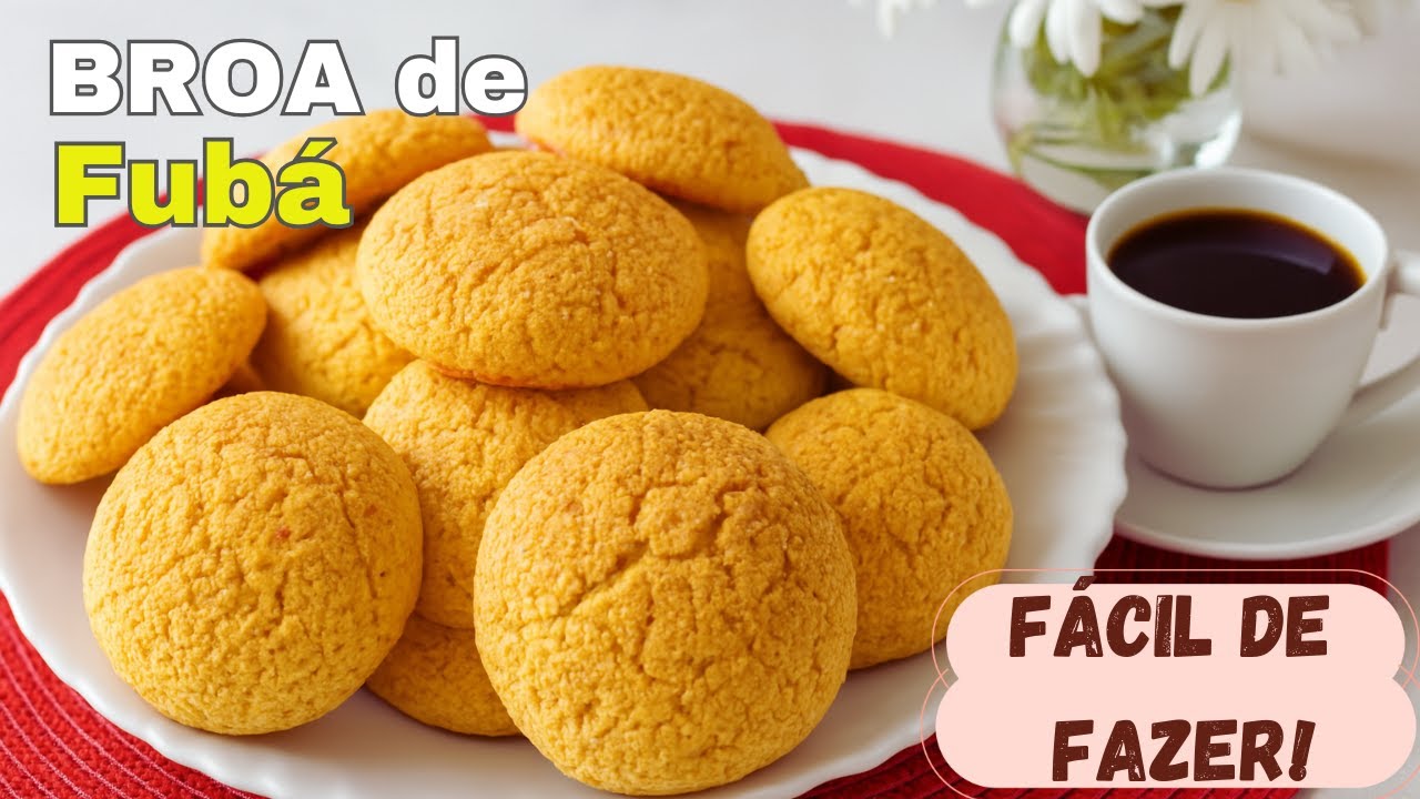 BROA DE FUB&Aacute;: RECEITA SIMPLES E F&Aacute;CIL PARA CAF&Eacute; DA MANH&Atilde; OU TARDE
