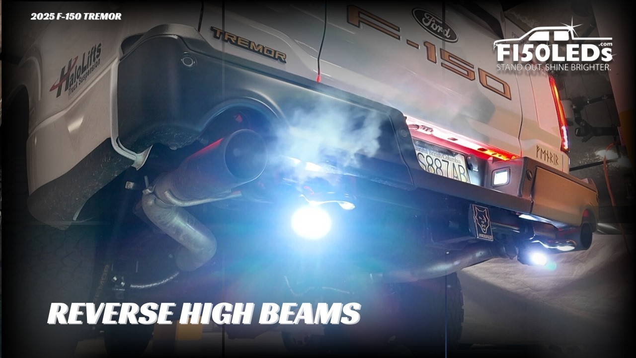 2025 F-150 Reverse Light Upgrade | F150LEDS Install & Test