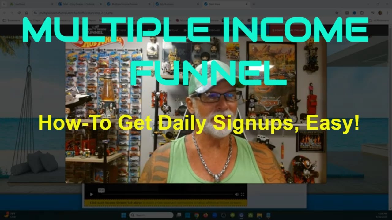 MULTIPLE INCOME FUNNEL: How I Get Signups, Simple, Easy Formula