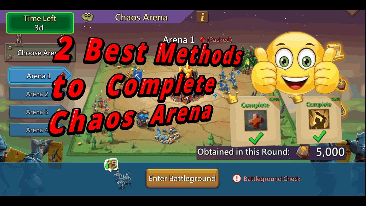 Chaos Arena Ultimate Guide | Lords Mobile