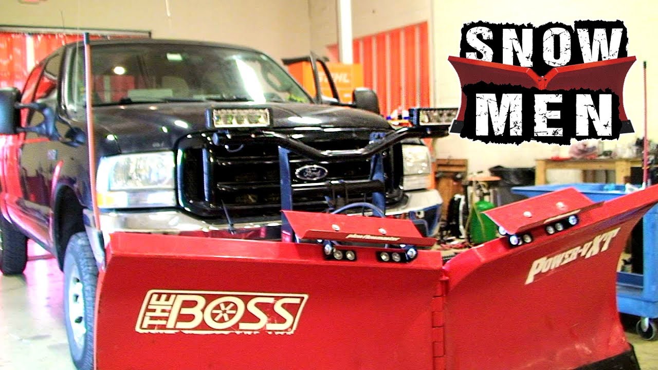⭐ LED Snow Plow Lights & Cutting Edge Upgrade