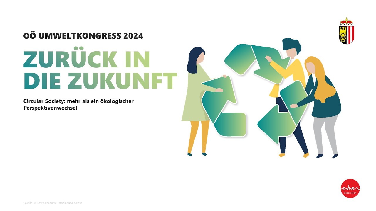Oberösterreichischer Umweltkongress 2024: „Zurück in die Zukunft - Circular Society“