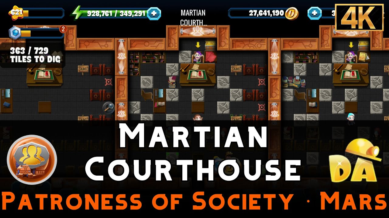 Martian Courthouse | Patroness of Society #17 | Diggy's Adventure