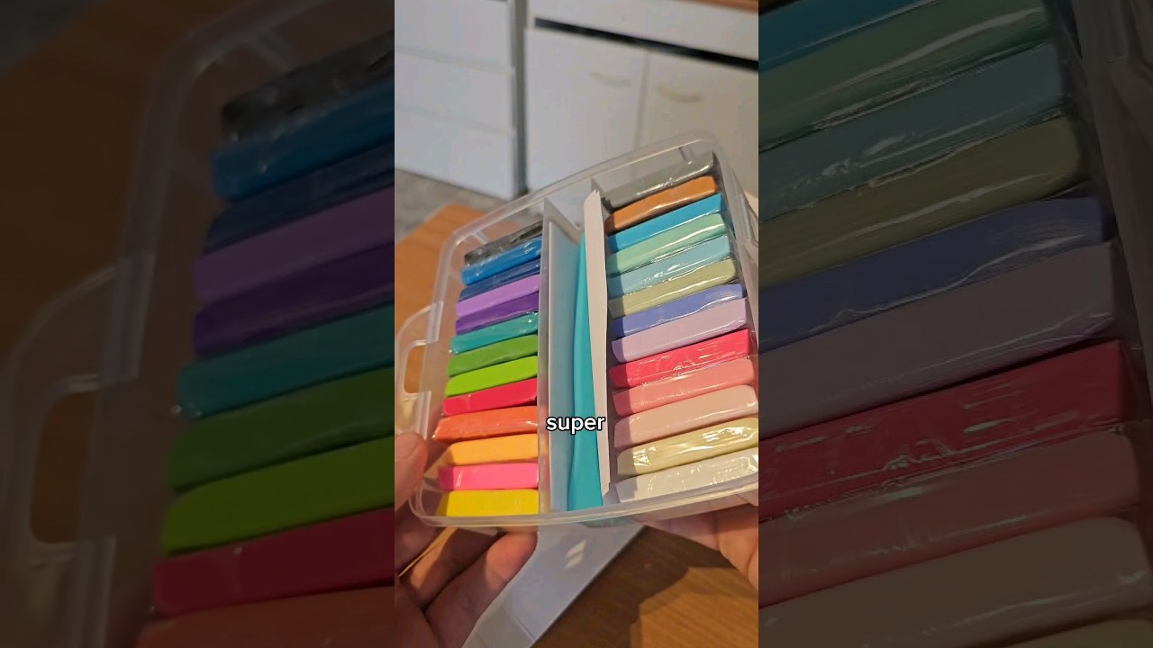je teste cette bo&icirc;te d'argile polymer #action #essai #magasinaction #argile #polymer #motricitefine