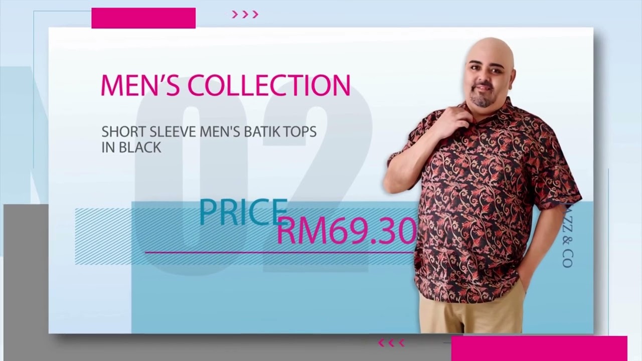 2024 Men's Fashion Collection Showcase | Jazz and Co: Short Sleeve Batik Tops & More!