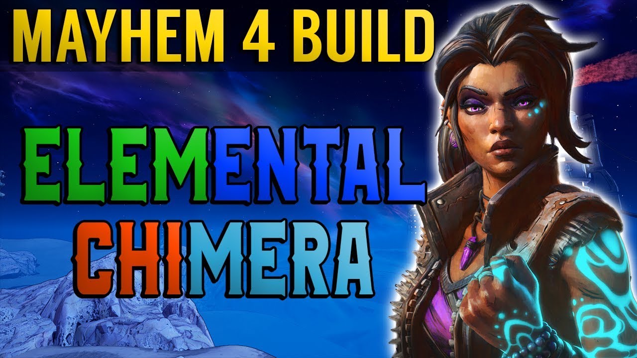 Borderlands 3 BEST AMARA BUILD! Mayhem 4 Build! Solo Raid Build! Shoot 4 Elements With Every Weapon!