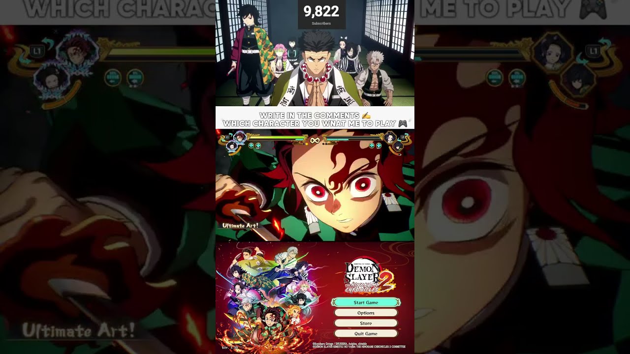 Demon Slayer Hinokami Chronicles 2 Vertical Live