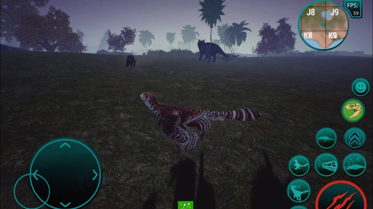 ￼ annoying Dino’s with changyuraptor in the cursed isle