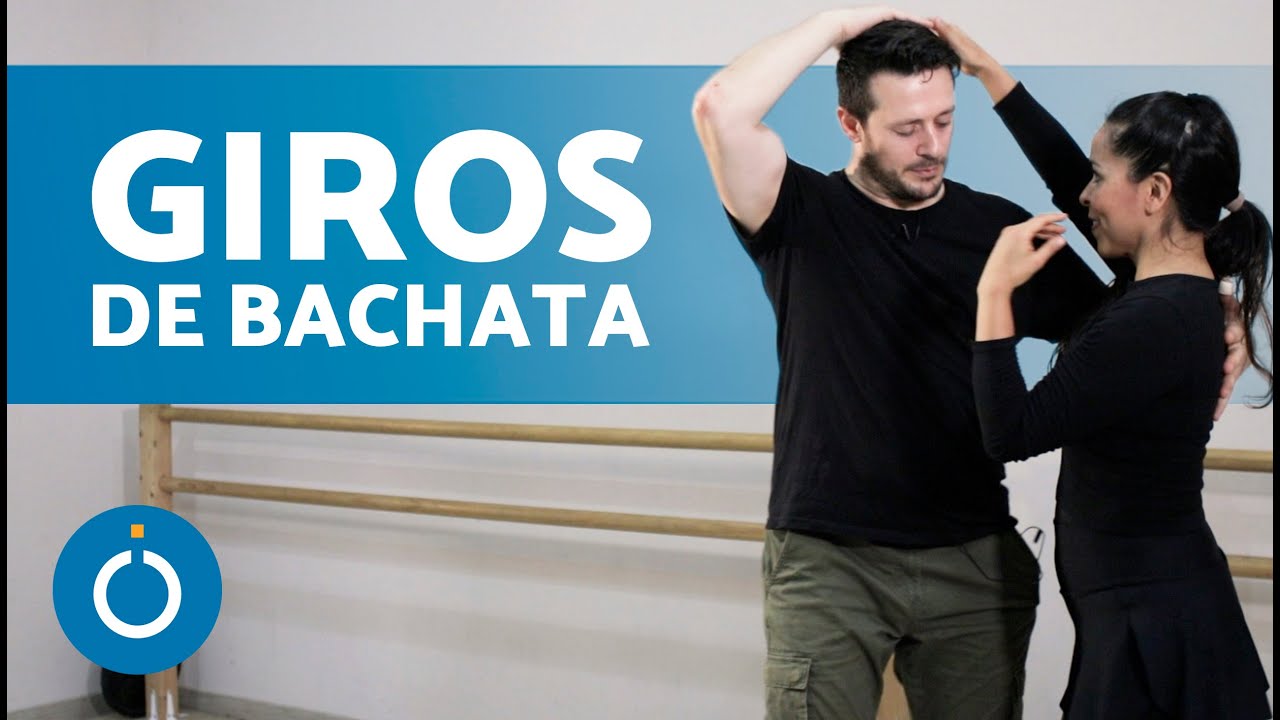 Giros BÁSICOS de BACHATA en Pareja 💫 Como Hacer Giros en Bachata