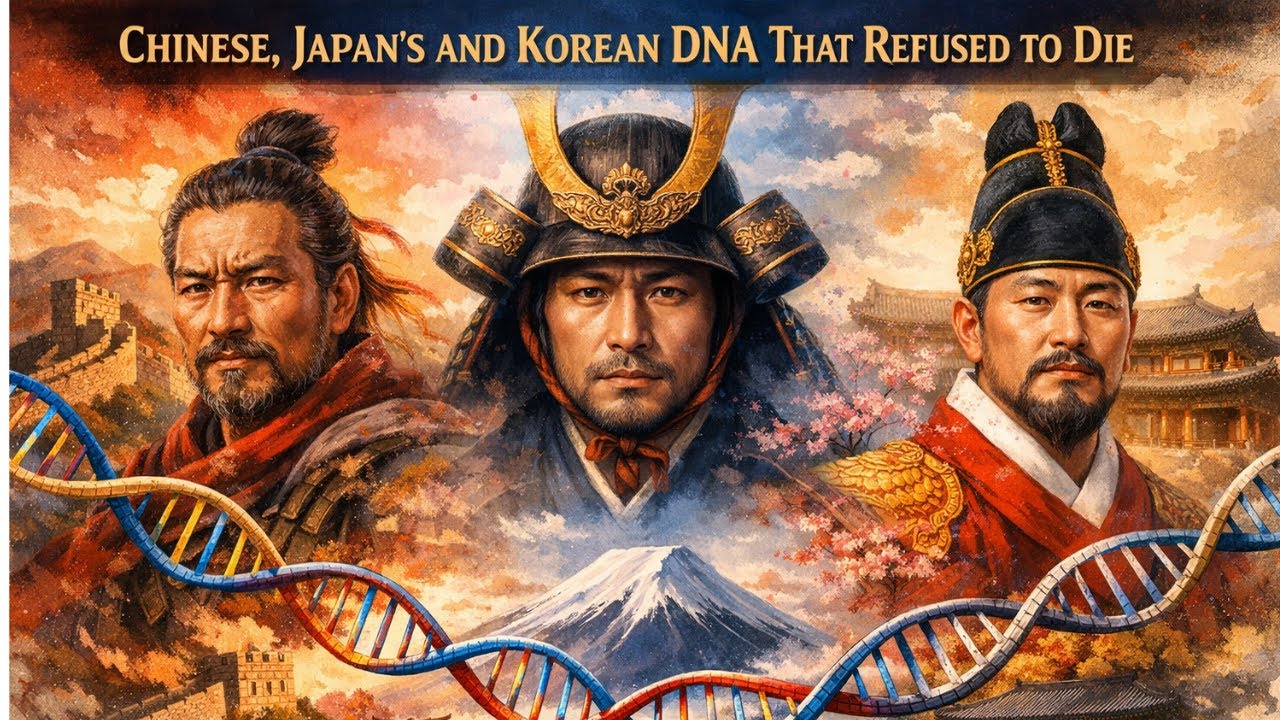 Chinese, Japan's and Korean DNA That Refused to Die