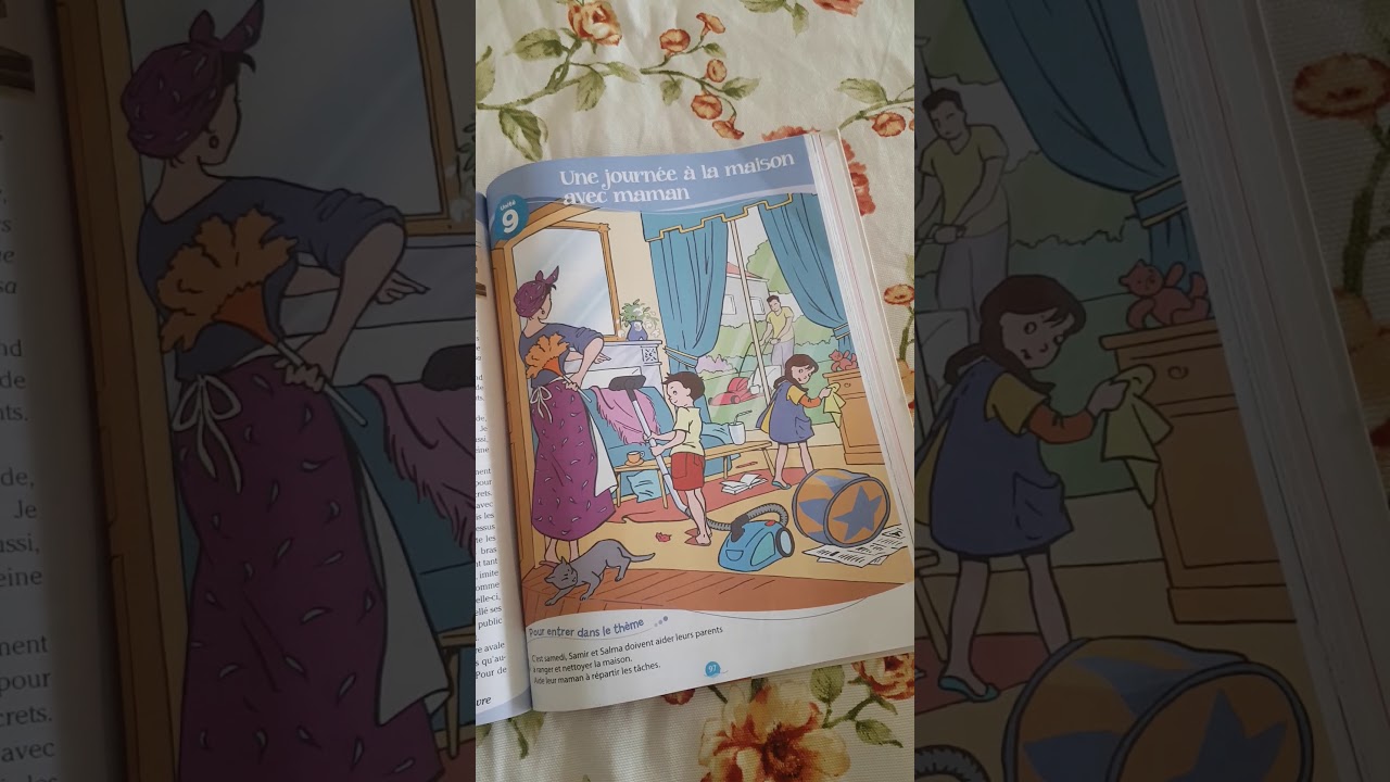 Coquelicot CE2 : Unité 9 * Une journée à la maison avec mama*