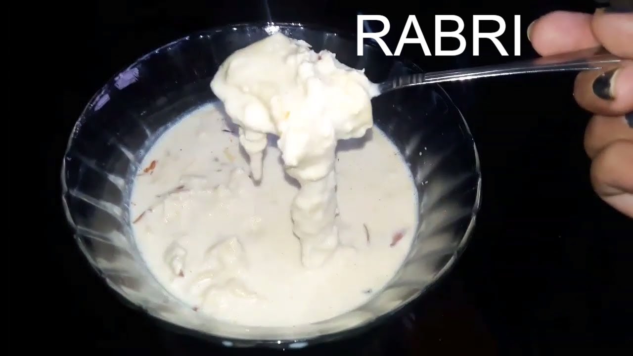 rabri recipe| lacchedar rabri khurchan wali
