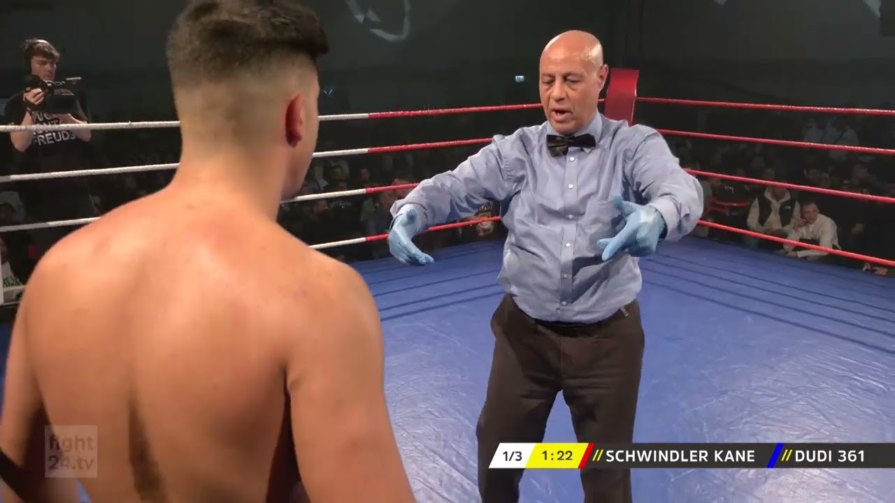 FIGHT NIGHT DER SOCIAL MEDIA STARS: Schwindler Kane vs Dudi361 | FULL FIGHT