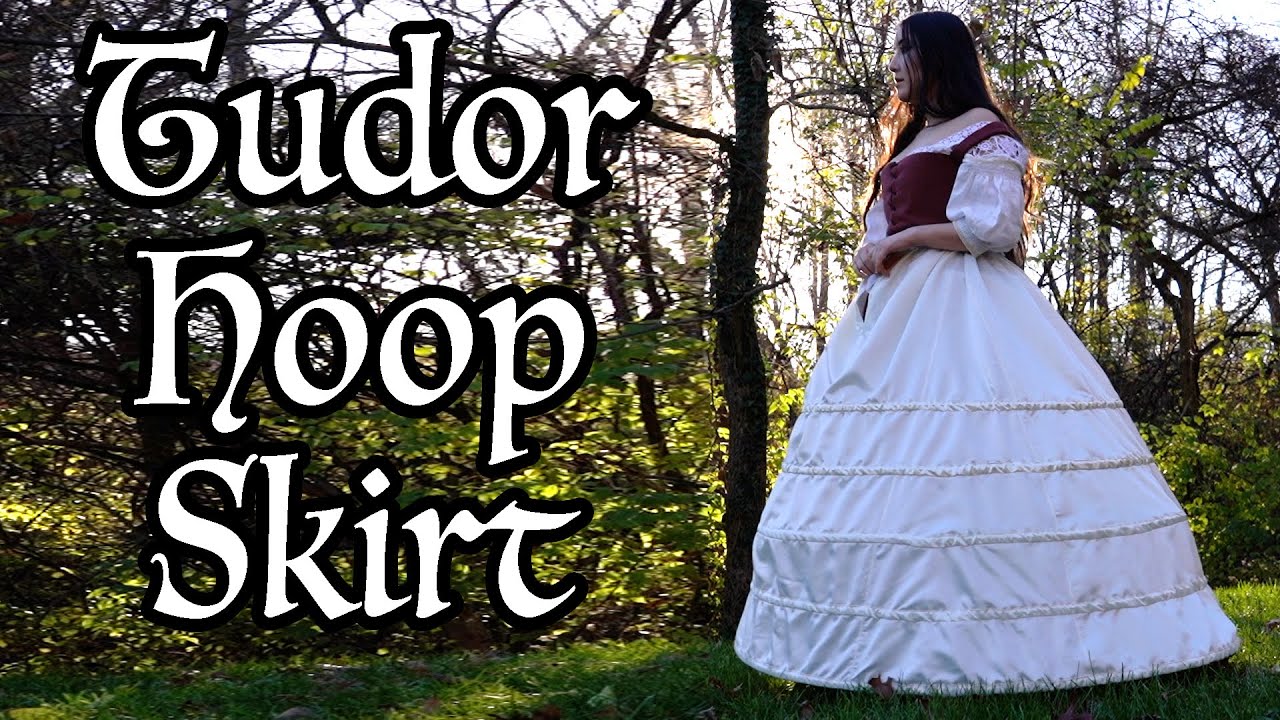 Making a Renaissance Hoop Skirt | Sewing a Tudor Period Spanish Farthingale for my Sakizo Cosplay