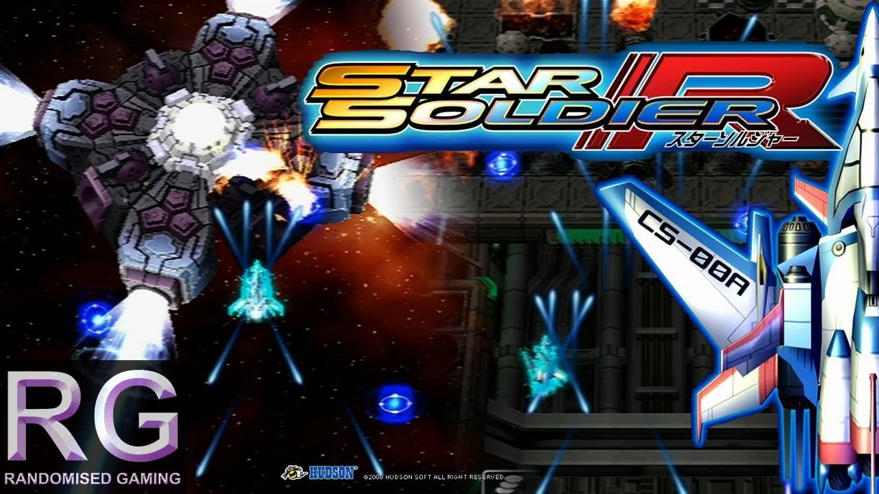 Star Soldier R - Nintendo Wii - Playthrough 5 Minute Mode, Best of WiiWare [UHD 4k 60fps]