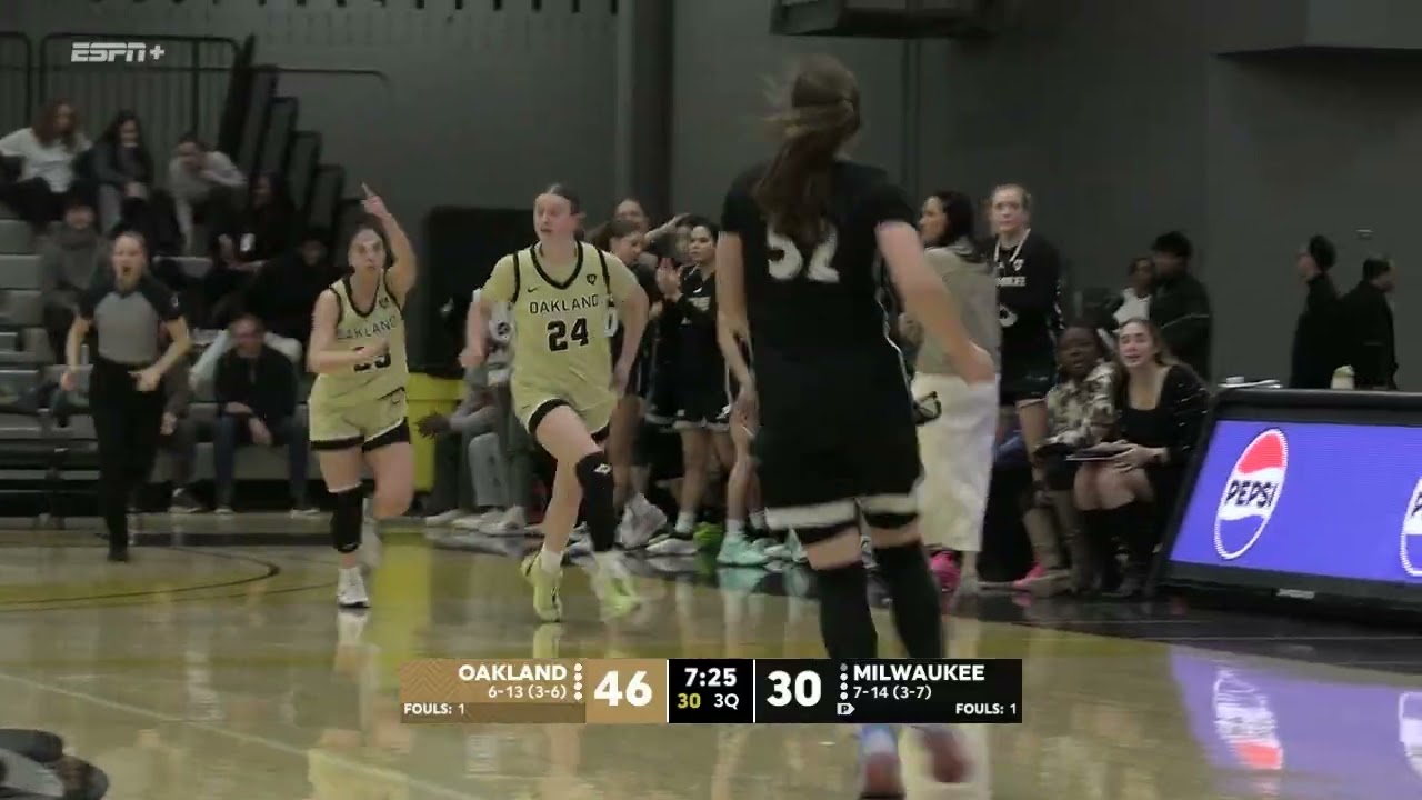WBB vs Oakland Highlights 1-24-26