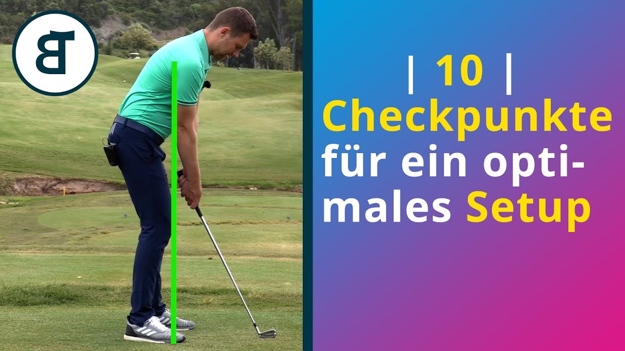 10 Checkpunkte f&uuml;r eine optimale Ansprechhaltung - Setup im Golfschwung | Golftechnik