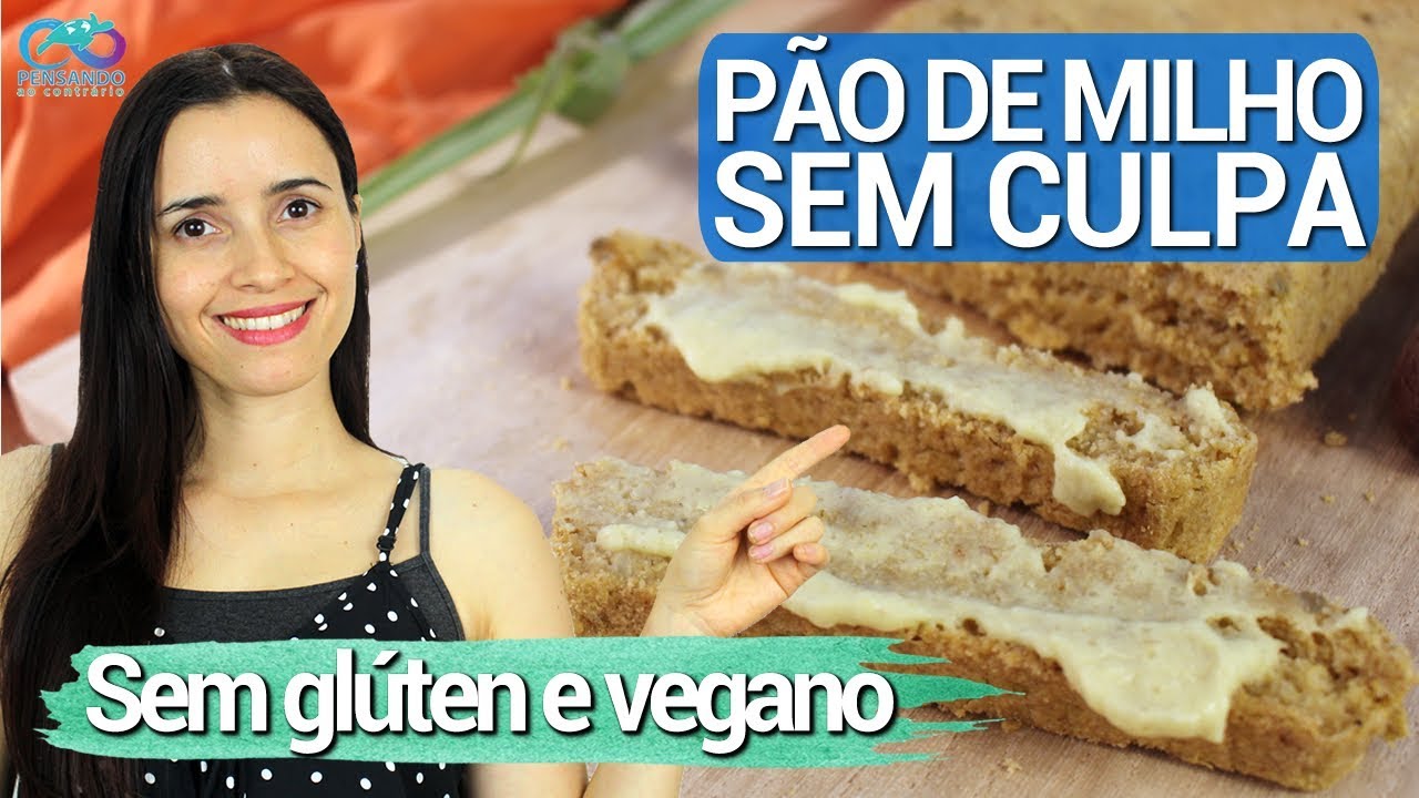 Pão de milho FÁCIL SEM GLÚTEN E VEGANO | Simples e sustentável