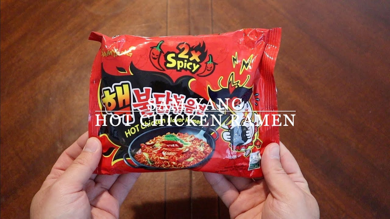 Cheap Backpacking Food | Sam Yang | Hot Chicken Ramen
