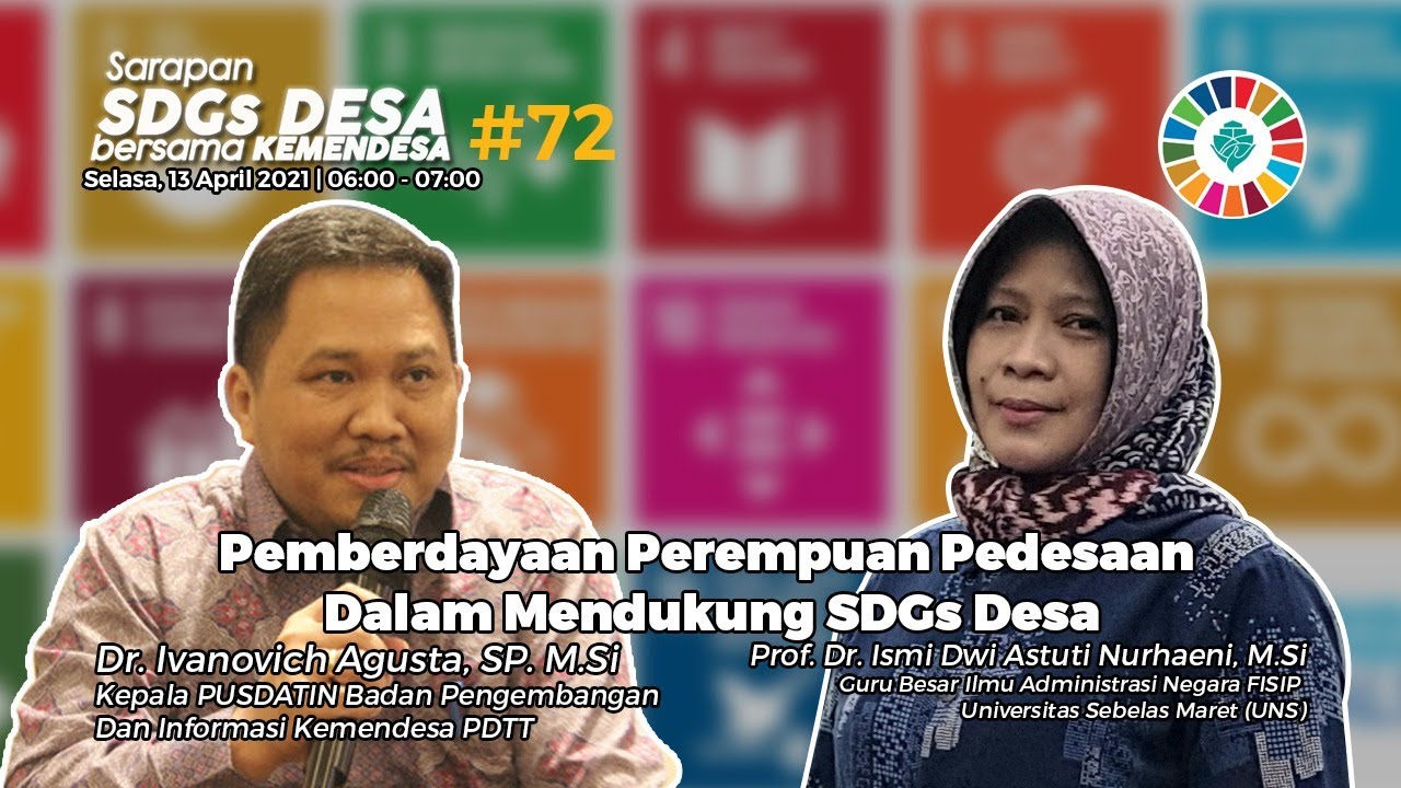 Pemberdayaan Perempuan Pedesaan Dalam Mendukung SDGs Desa | eps 72