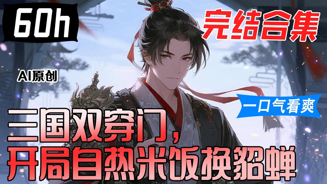 💥一口气看到爽《三国双穿门，开局自热米饭换貂蝉》完结合集：陳宇莫名獲得了往返現實世界和東漢末年的能力。只是用一盒自熱米飯陳宇就換來了歷史上那個大名鼎鼎的貂蟬...【AI原创】#漫画解说 #小新漫剪