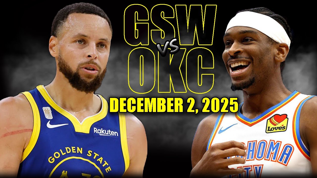 Golden State Warriors vs Oklahoma City Thunder Full Game Highlights - December 2, 2025 | NBA Season