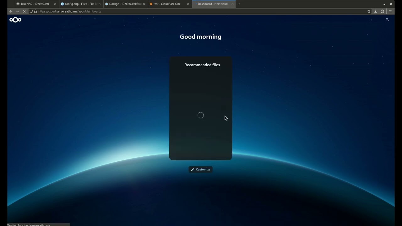 Nextcloud, туннели Cloudflare и внешнее хранилище