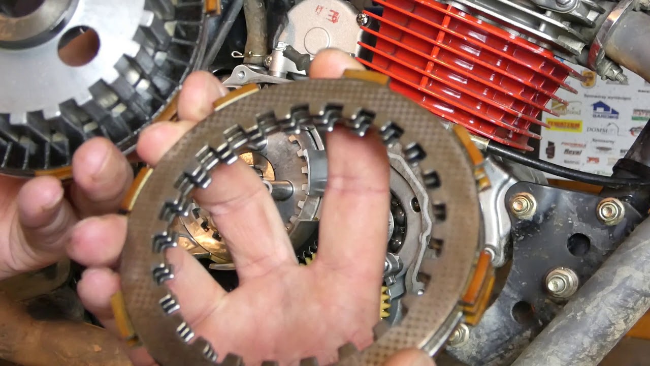 Wymiana sprzęgła Romet ADV 125@150