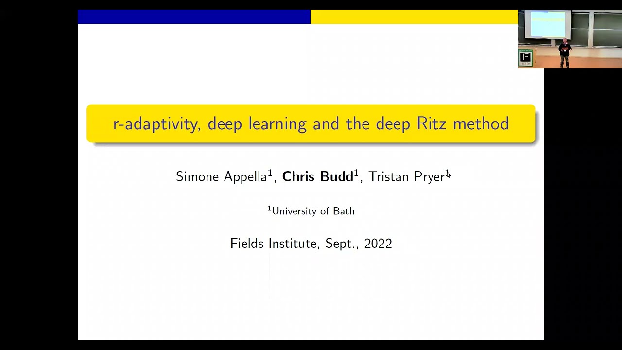 r-Adaptivity, Deep Learning and the Deep Ritz Method