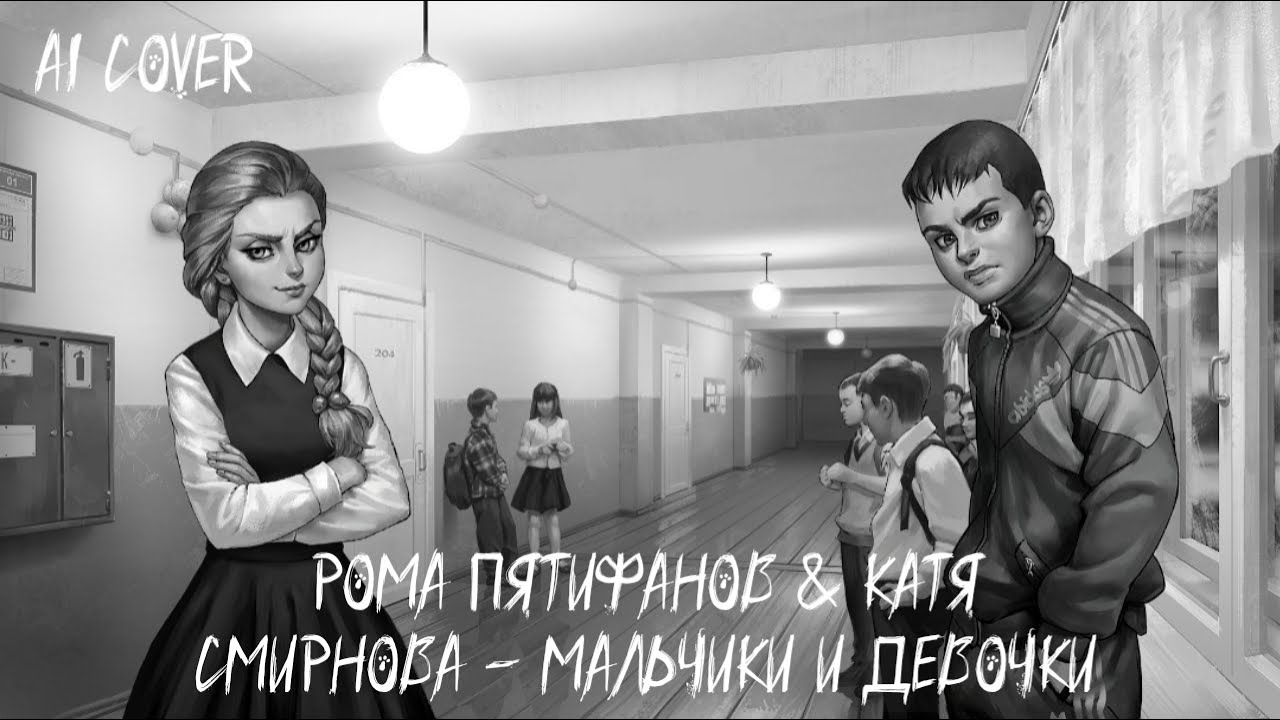 (AI Cover) Ромя Пятифанов & Катя Смирнова - Мальчики и девочки