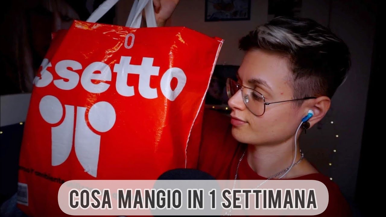 VI MOSTRO LA SPESA PER LE VACANZE 🛍️| ASMR ITA