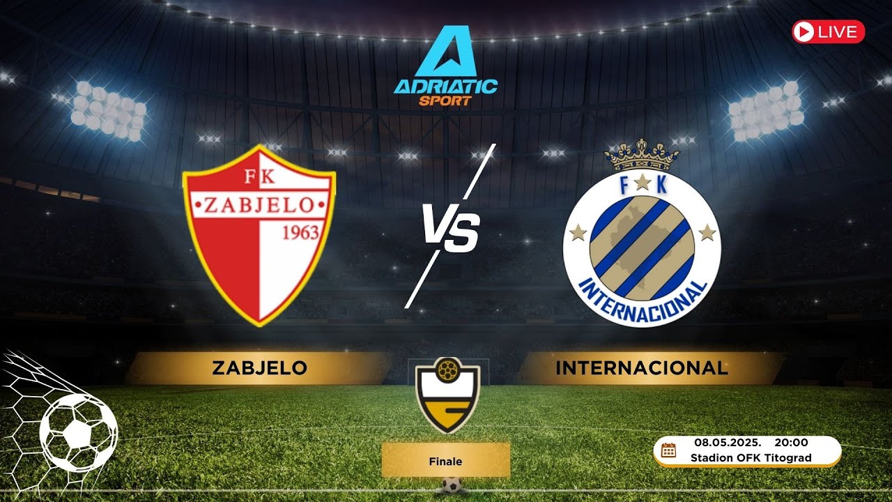 Srednja regija | FK Zabjelo vs FK Internacional | Finale | LIVE