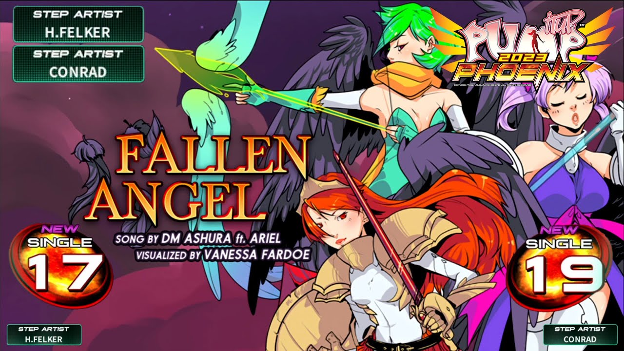 [PUMP IT UP PHOENIX] Fallen Angel(폴른 엔젤) S17 & S19 (Phoenix Modified ver.)
