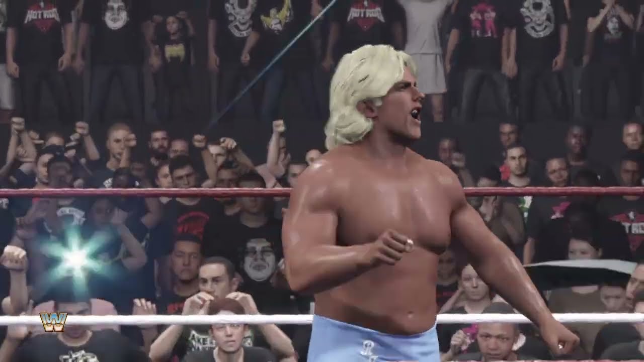 WWE 2k24; Introducing Ric Flair & Sid Justice to wwe vs Road warriors. August’91