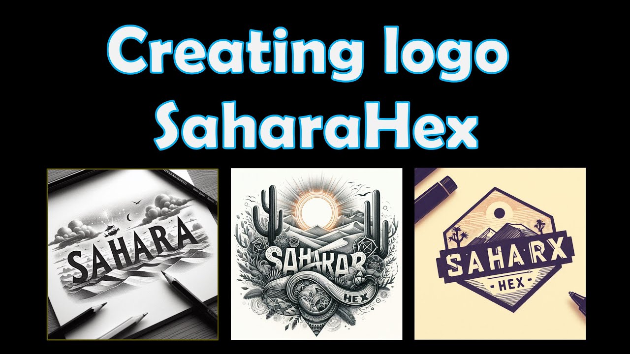 Creating SaharaHex Logo