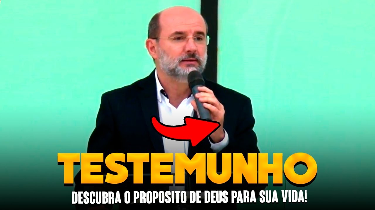 &Eacute; DE ARREPIAR O TESTEMUNHO DESSE PASTOR! DESCUBRA O PROP&Oacute;SITO DE DEUS PARA SUA VIDA!
