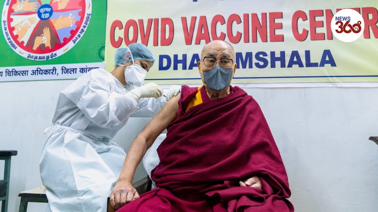 Tibetan spiritual leader Dalai Lama gets coronavirus vaccine shot - News 360 Tv